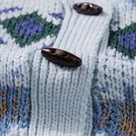 New boutique Aztec toggle cardigan - Picture 5 of 16